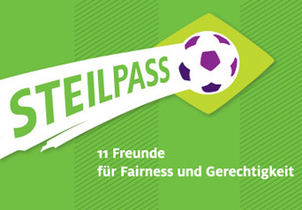 Logo der Aktion Steilpass von Adveniat, Bild: aktion-steilpass.de Logo der Aktion Steilpass von Adveniat, Bild: aktion-steilpass.de
